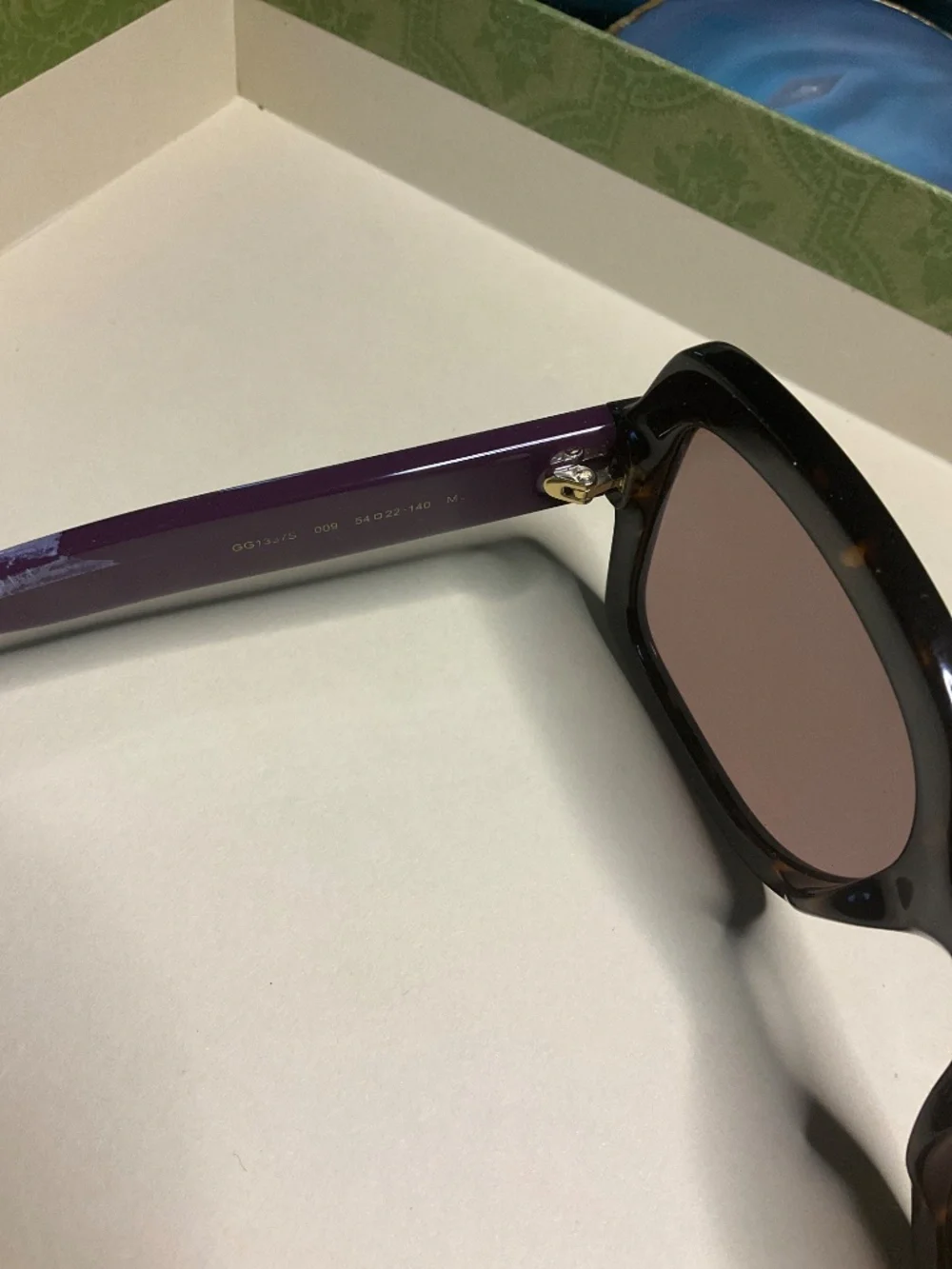 Sunglasses Gucci GG1337S - 009 - HAVANA (SHINY DARK HAVANA)